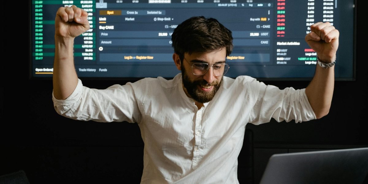 An executive or investor intently analyzing market data, reflecting the critical decision-making in tech finance.