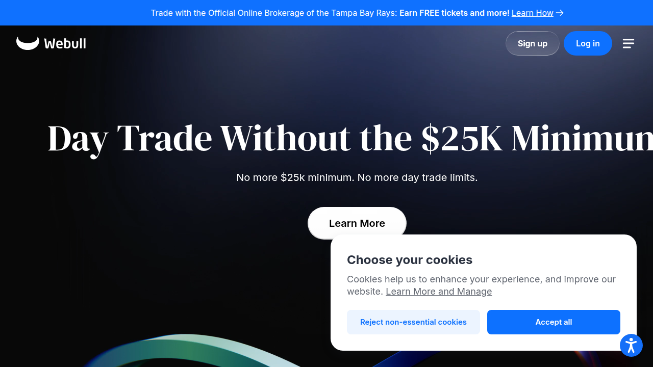 Webull provides advanced charting and diverse trading options for active retail investors.