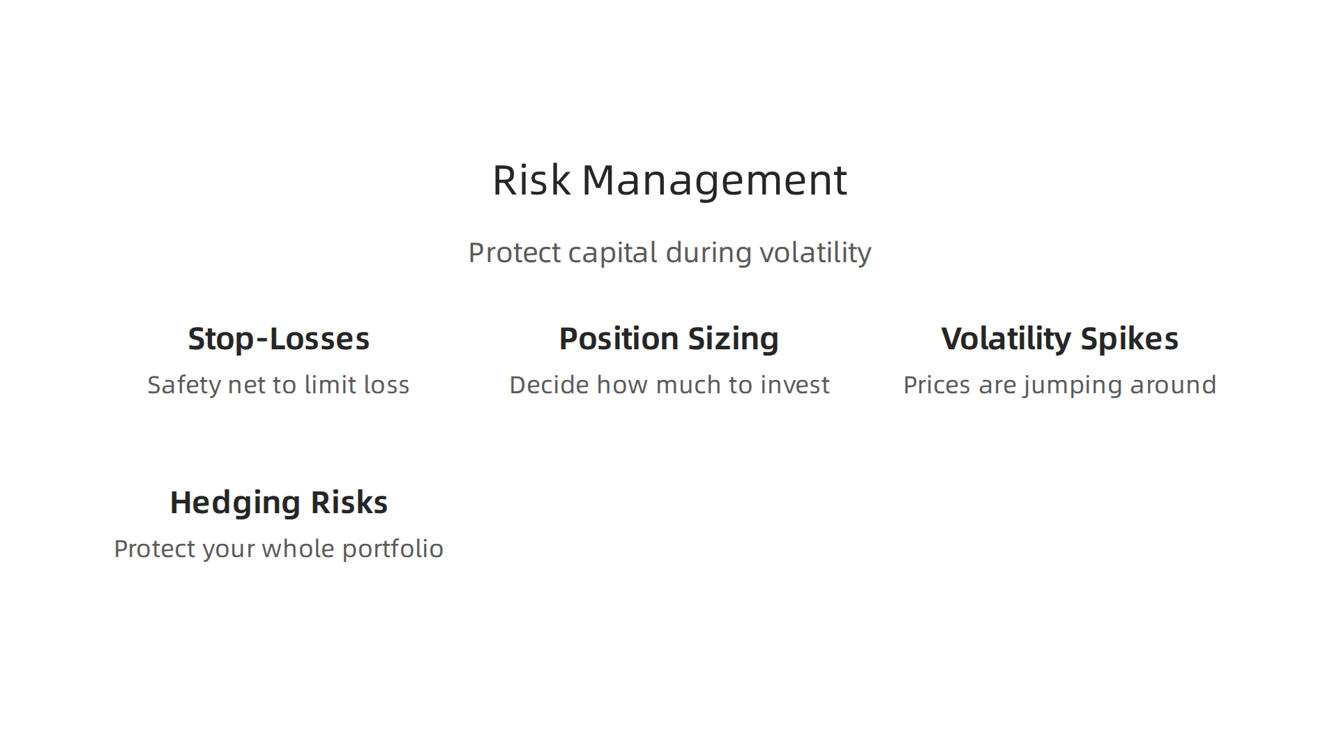 Essential risk management techniques for investors, focusing on protecting capital during volatile market conditions.